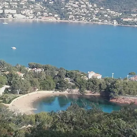 Vue Piscines Parking Les Coraux Agay